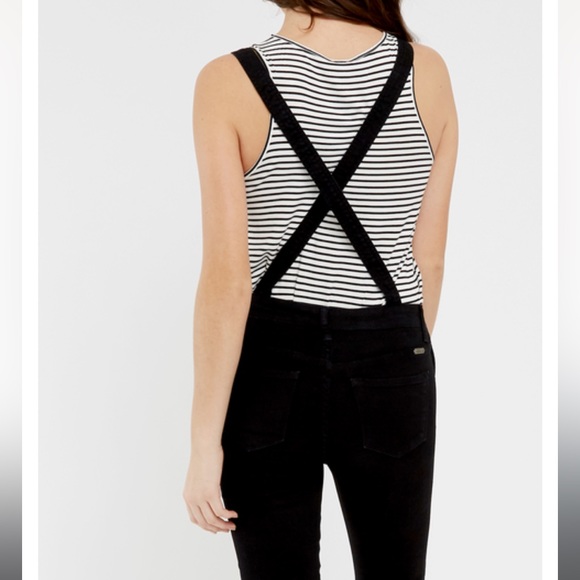 CLEARANCE Kinsley Black Suspender Overalls - Picture 5 of 6